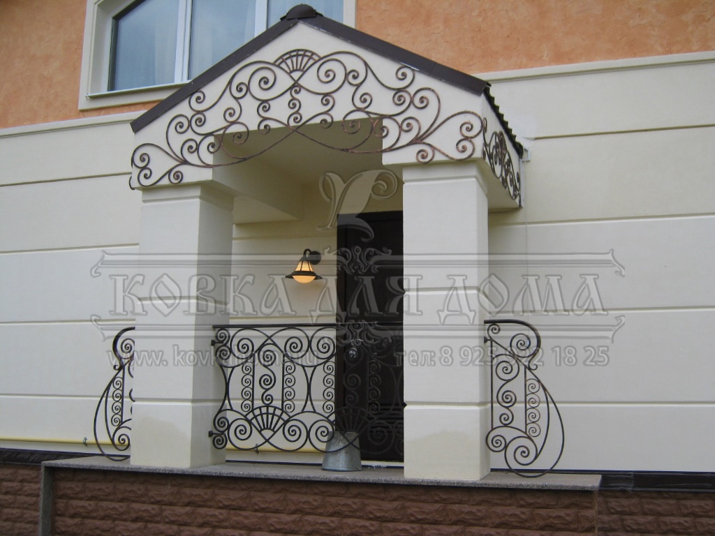 Классические кованые перила
