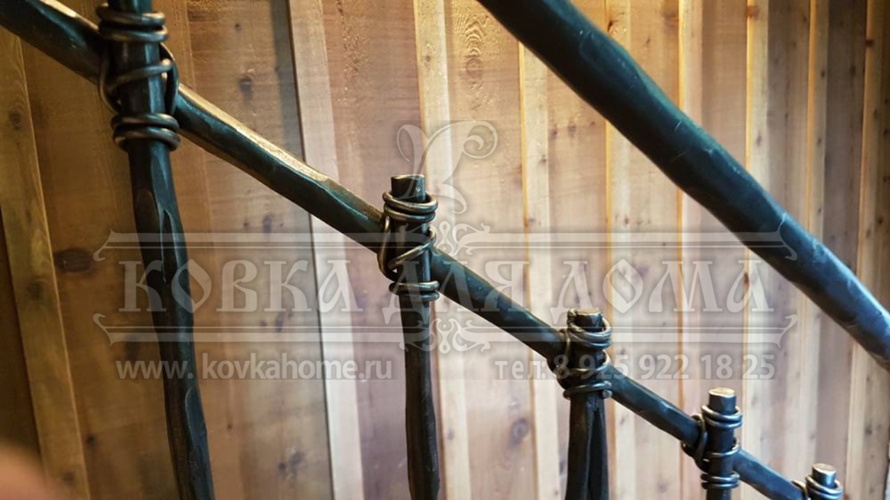 Фото перила кованые №112